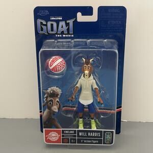 GOAT The Movie Will Harris Action Figure Basketball Hoodie Version 5 Inch